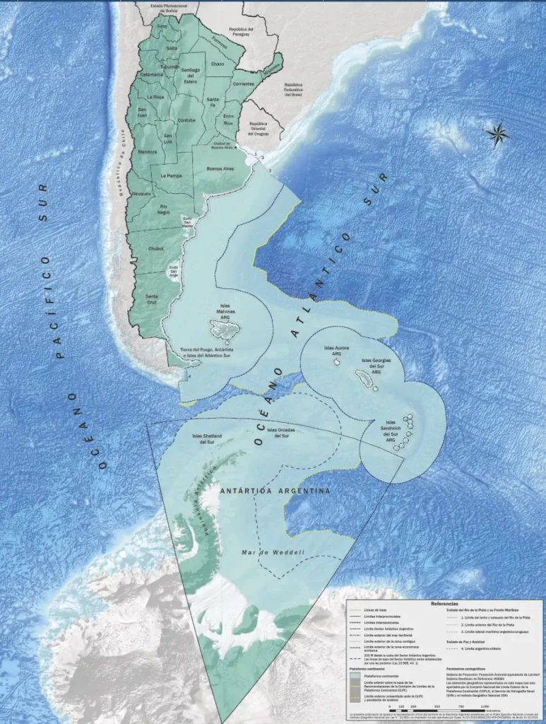 Argentina map