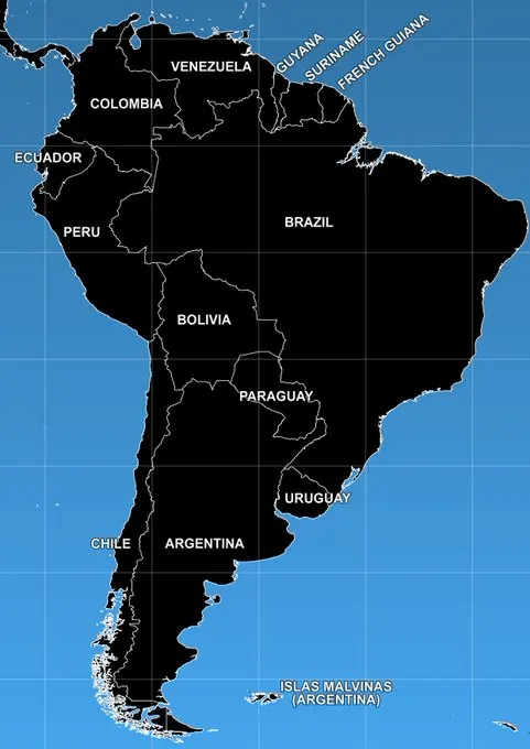 Bolivia map