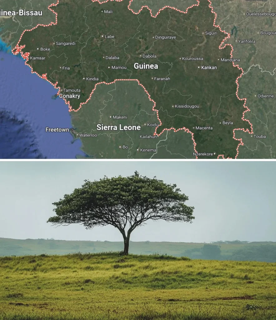 Guinea map