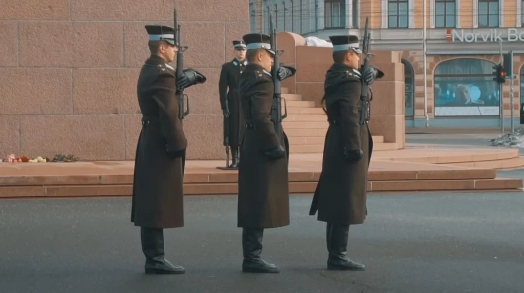 Guards at Freedom Monument