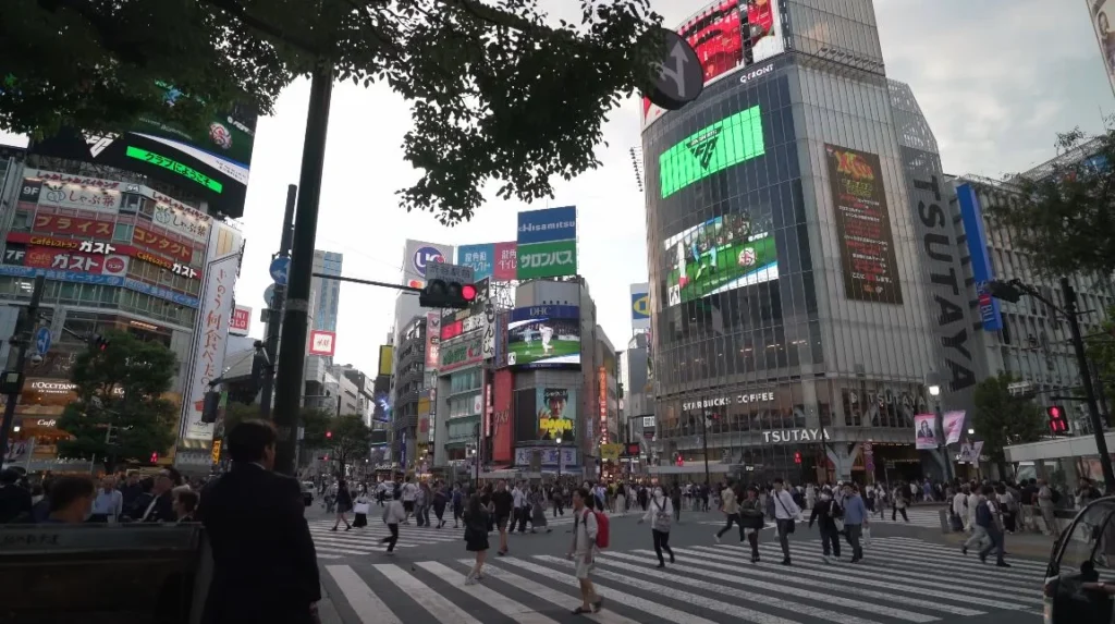 Shibuya crossing