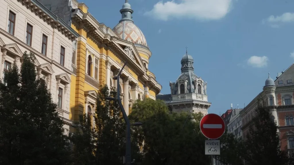 Victorian style buildings