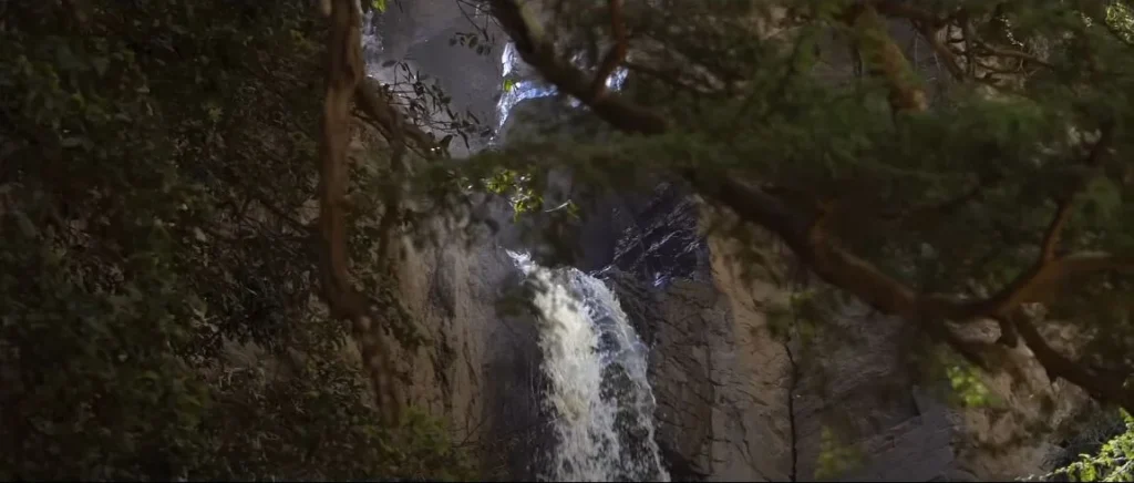 Waterfall scene