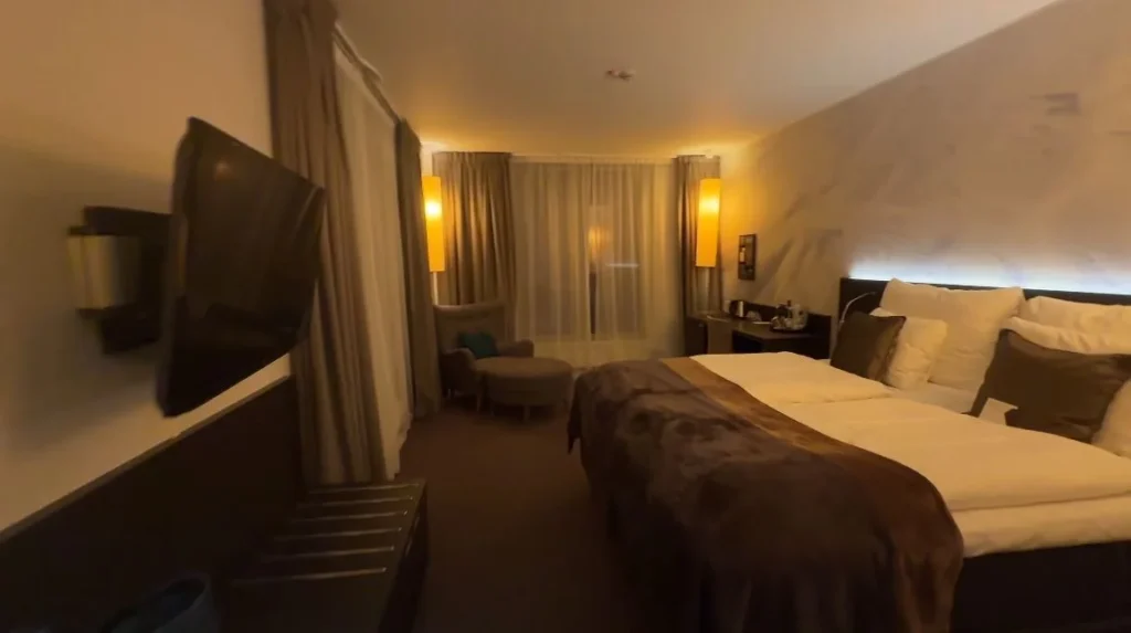 Stockholm hotel room view