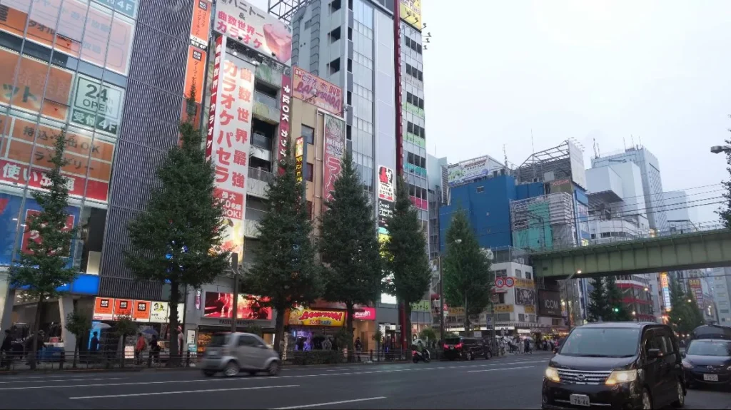 daytime Tokyo streets