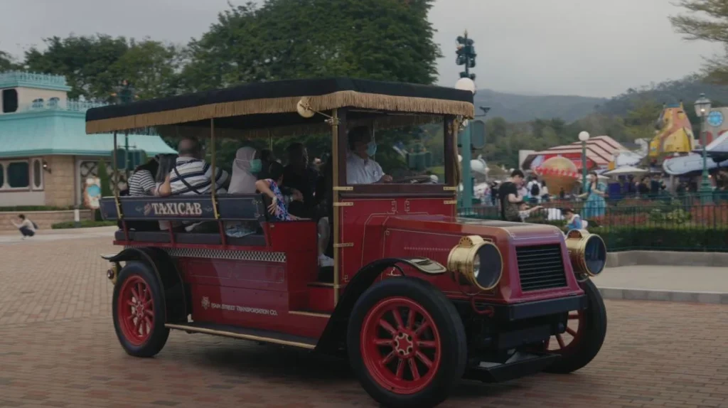 Ride at disney