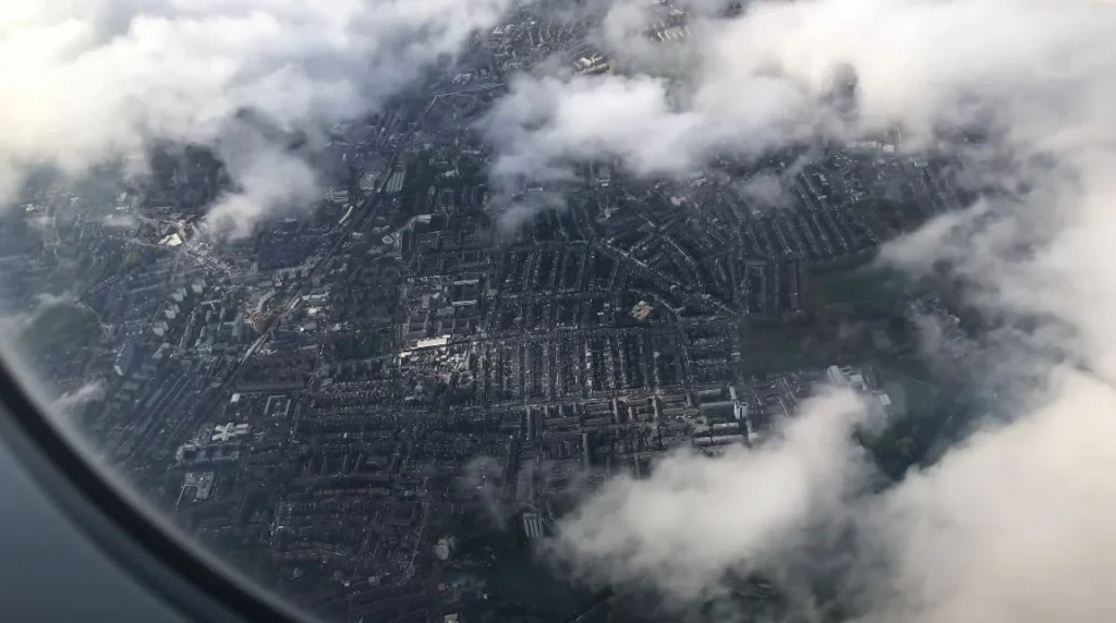 View from the plane