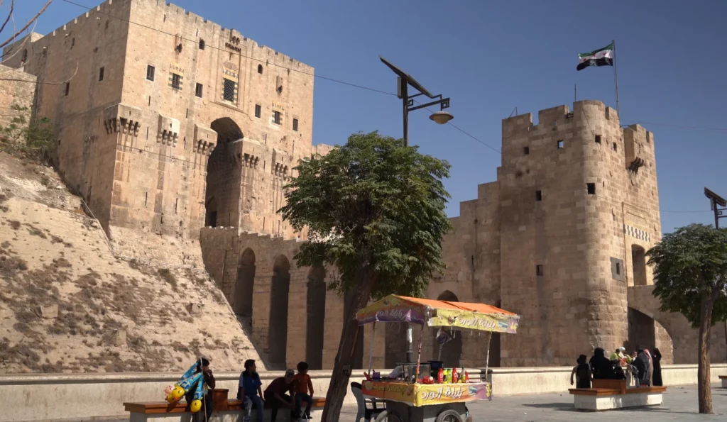 Ancient citadel in Aleppo