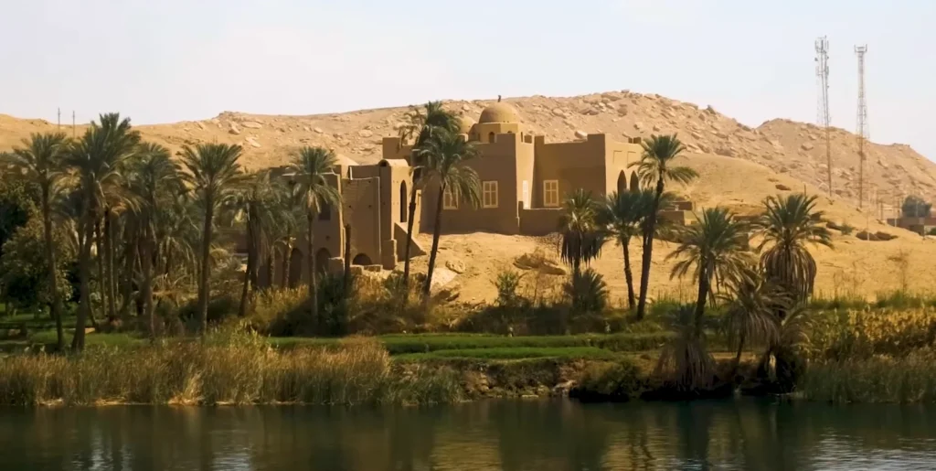 Mosque on the River bank