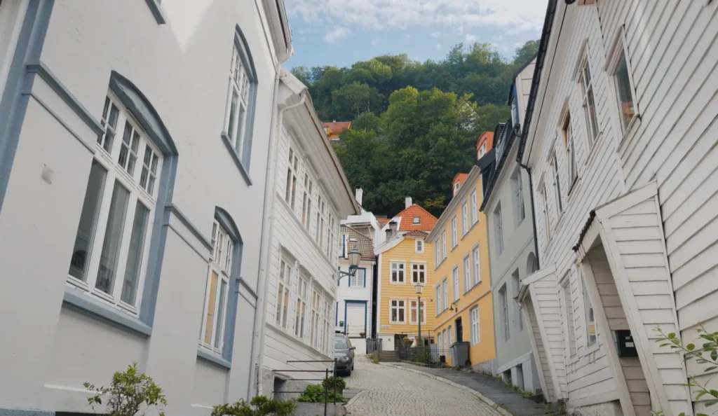 Bergen's historic neighborhood