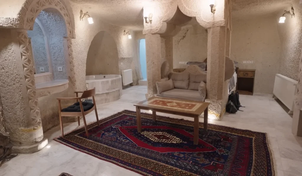 Cappadocian cave hotel