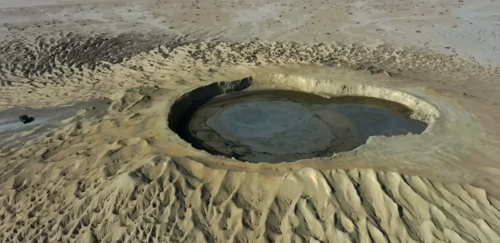 Chandragup Mud Volcanoes