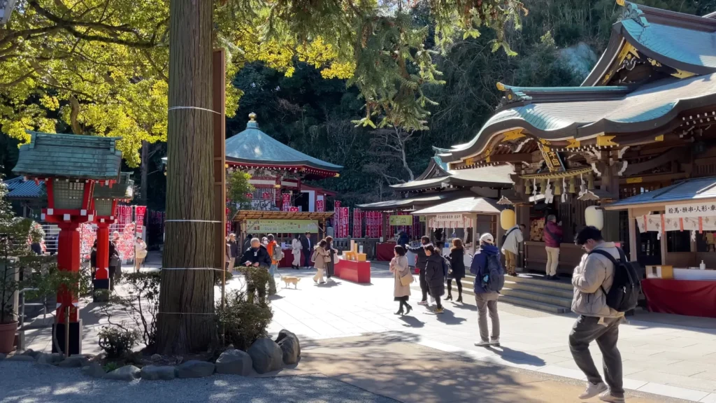 Enoshima Shrine Food stalls