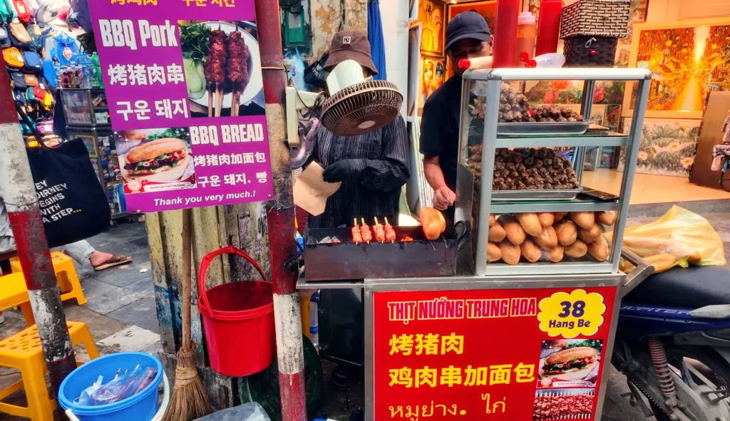 Hanoi Vietnam street foodHanoi Vietnam street food