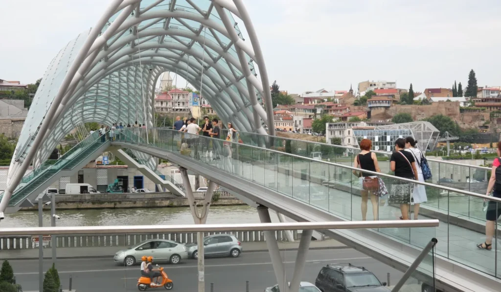 Peace Bridge over the Kura