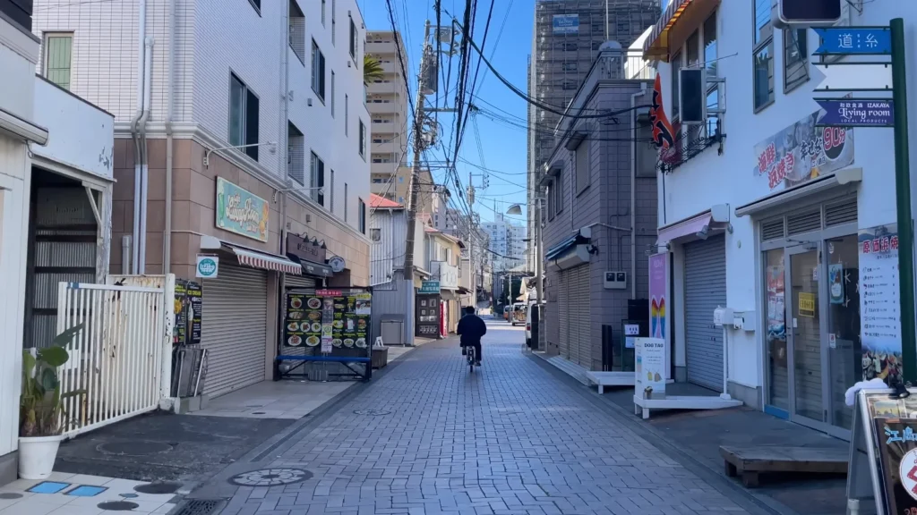 Side street near Enoshima