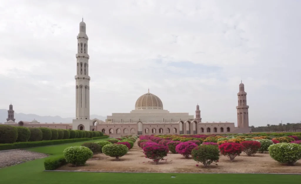 Sultan Qaboos Grand Mosque in Muscat
