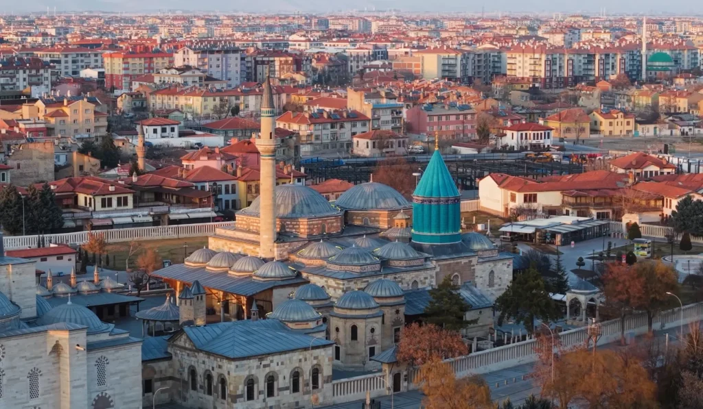 Tumb of Rumi in konia Turkey.