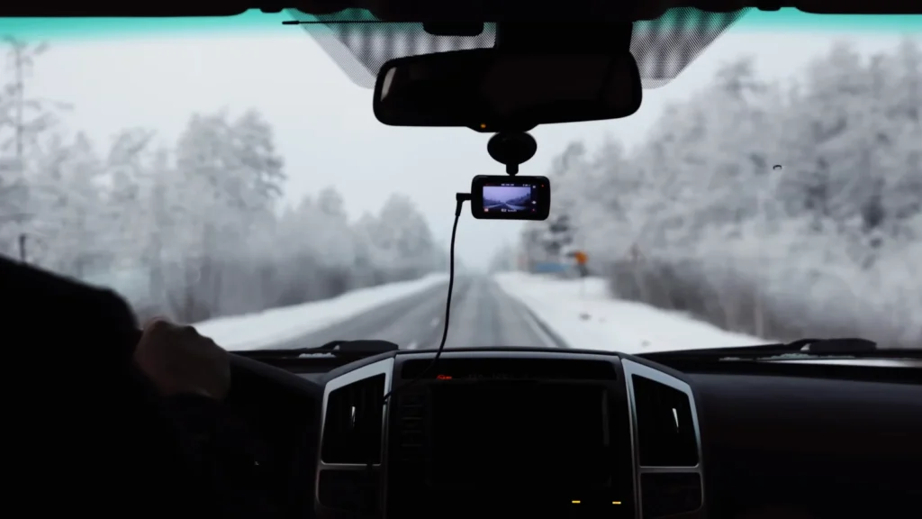 Winter driving in Siberia