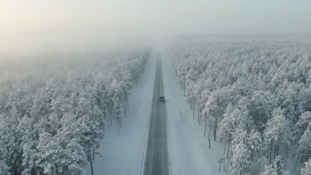 Winter highway
