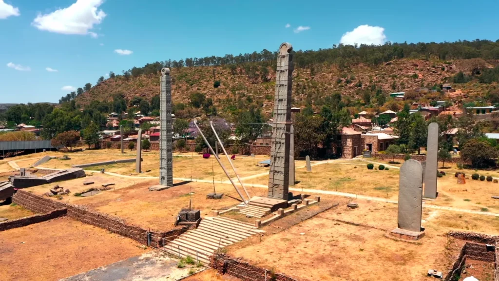 Ancent pillers in Aksumm