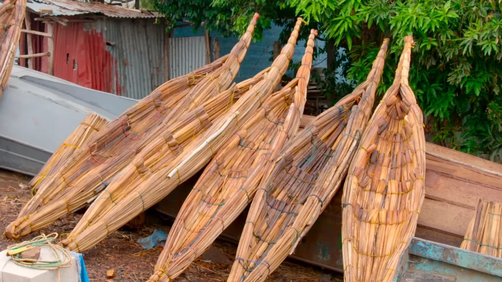 Fishing boats for lake tana