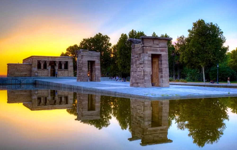 The temple of Amun Madrid
