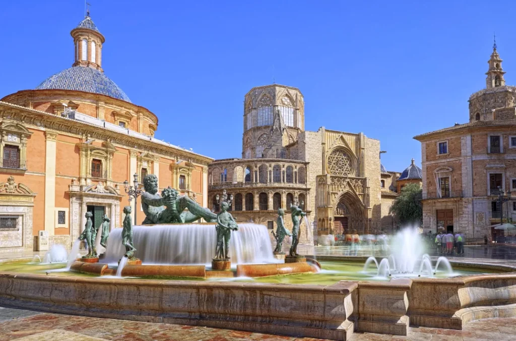 Turia Fountain Valencia