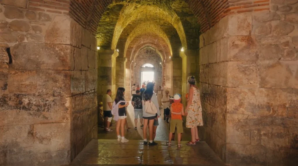 Underground passages of Diocletian's Palace