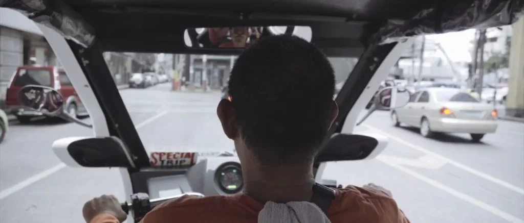jeepney ride - local Filipino transportation