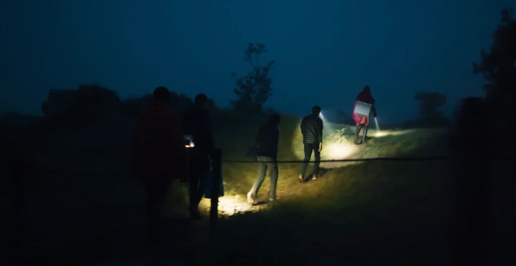 Going on safari at dawn