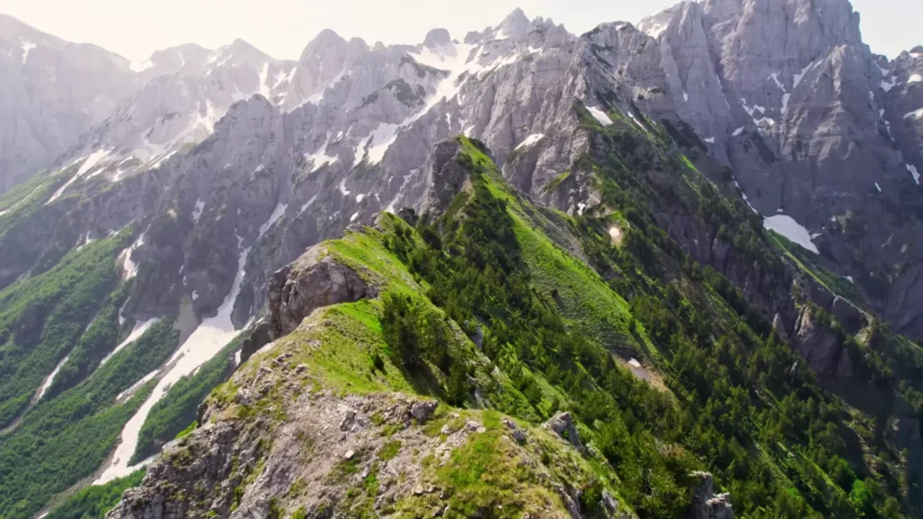 Valbona mountain top