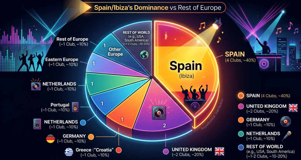 Europe's Highest-Rated Nightclubs & Group Party Spots