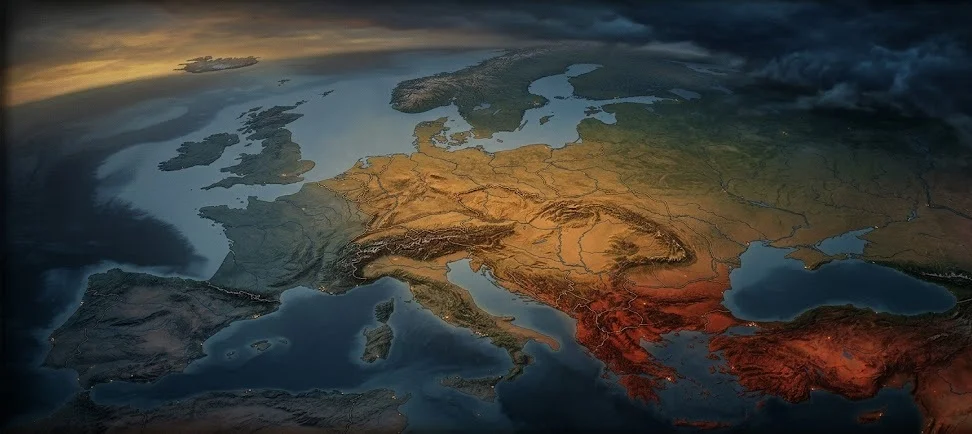 The WW1 Map of Europe Before the War