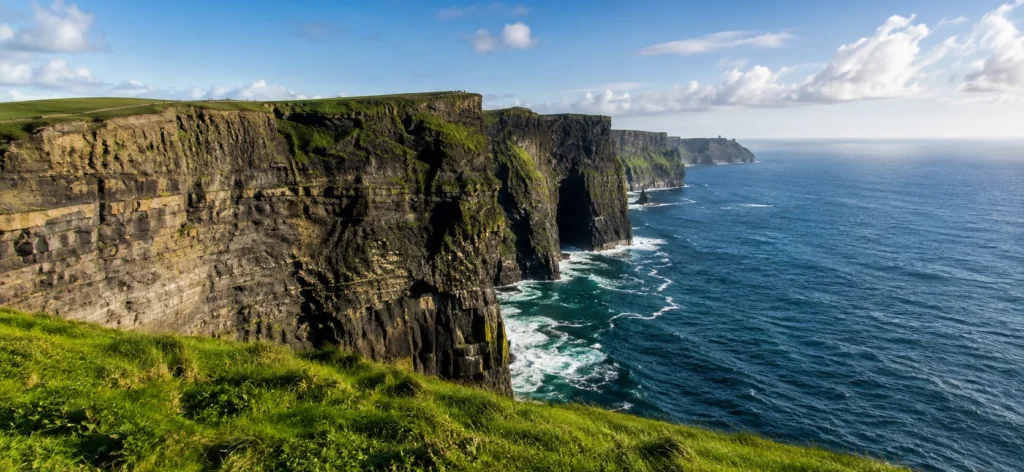 Cliffs of Moher on a clear day