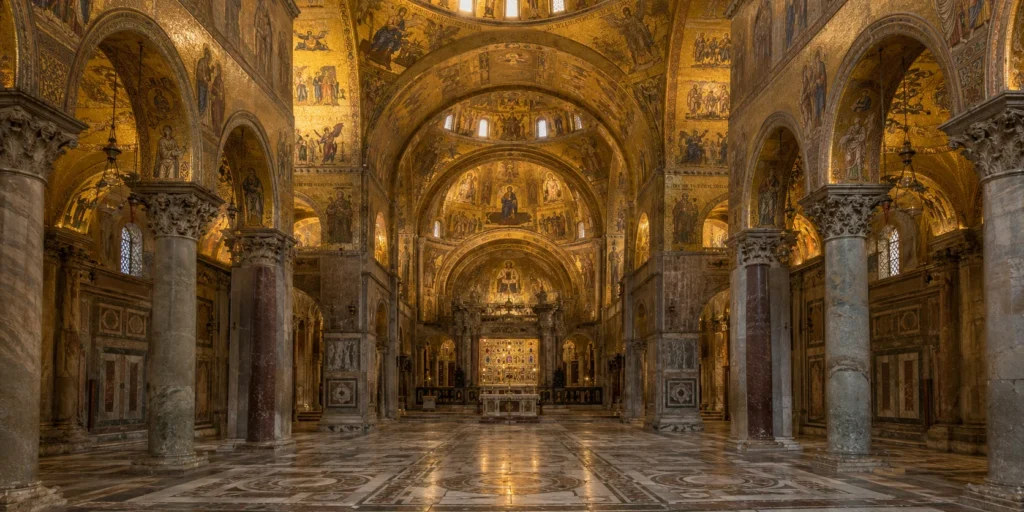 St. Mark's Basilica interior, Venice