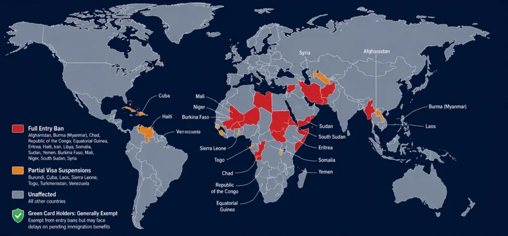 The 2025 U.S. Travel Bans
