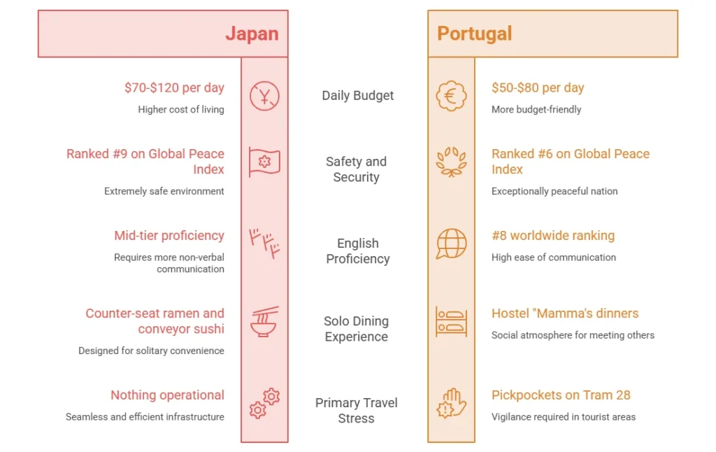 For the First-Timer: Japan and Portugal