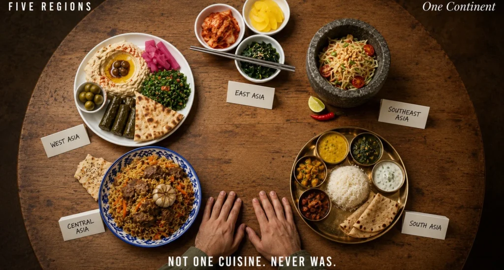 The Five Culinary Mega-Regions