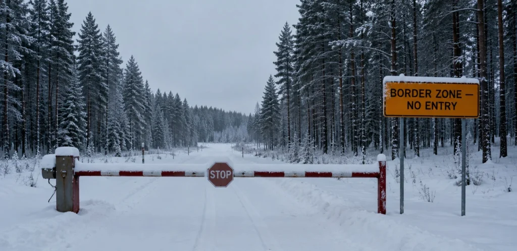 The Russia Border — Don't Go Near It