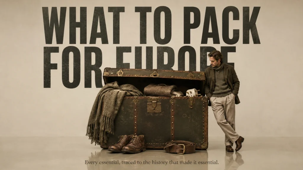 What to Pack for a Europe Trip Without Overpacking