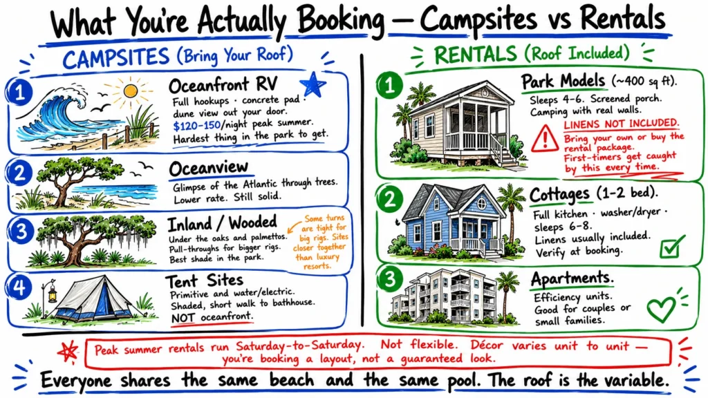 What you're actually booking