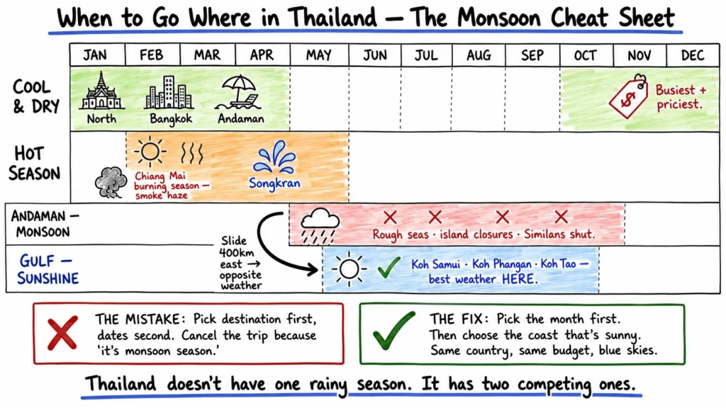 Where to go in thailand
