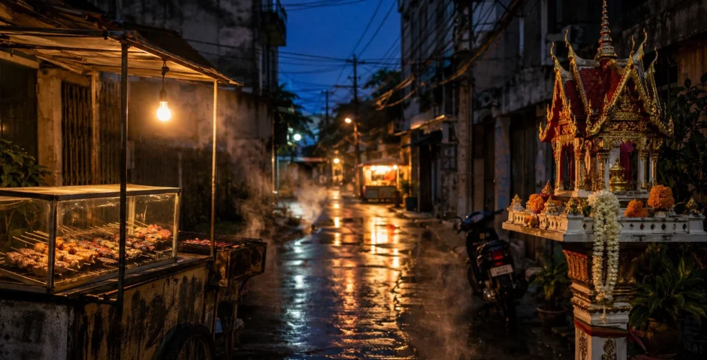 You don't ease into Bangkok. It arrives all at once